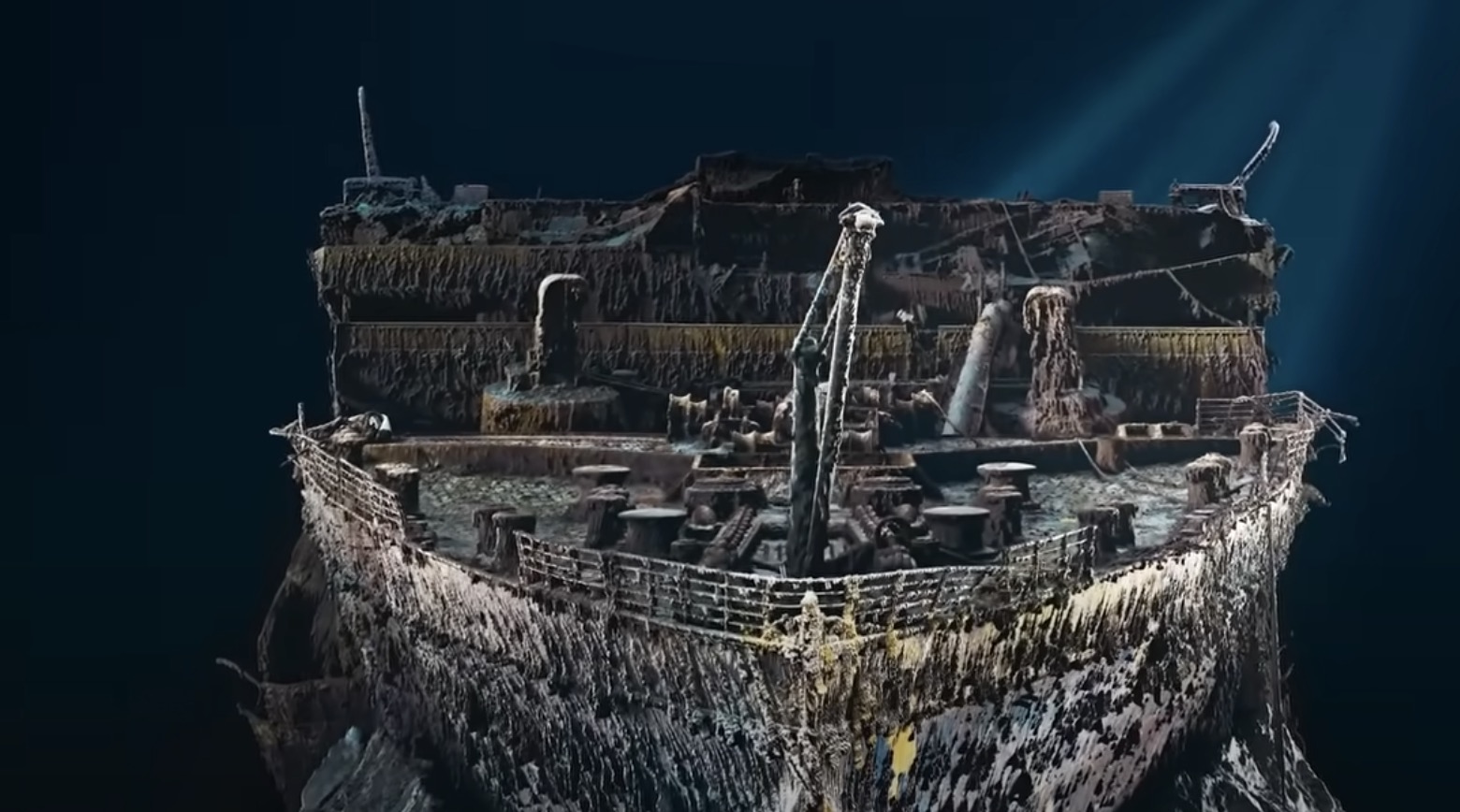 1:1-Digitalmodell des Wracks der Titanic