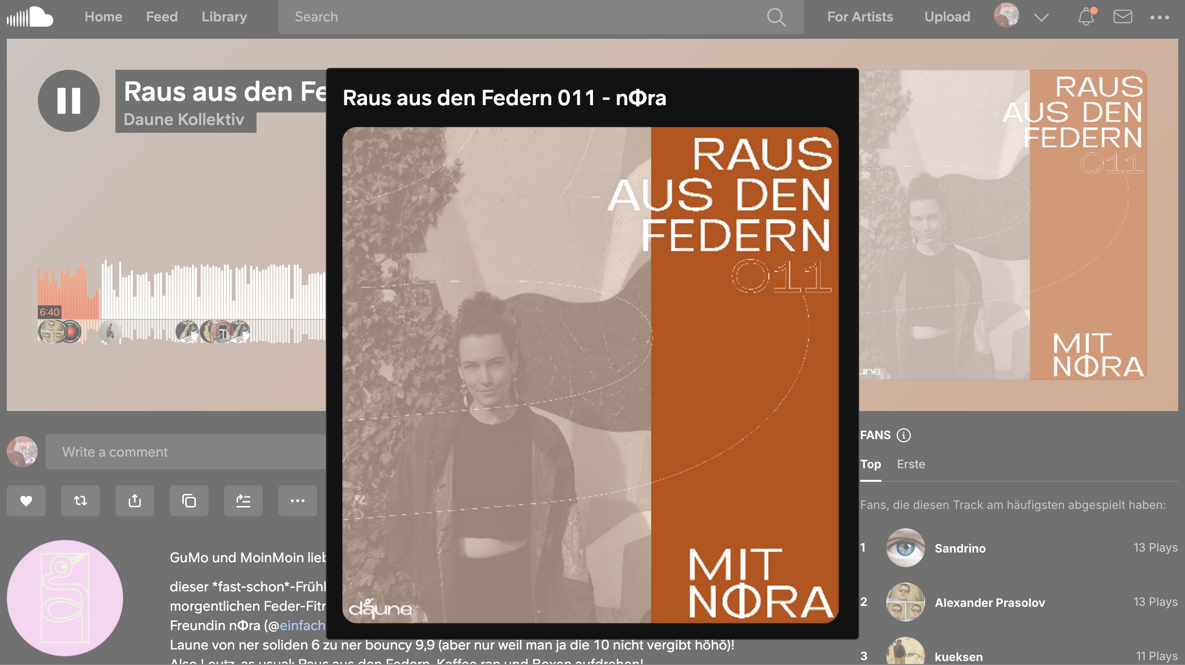 Mix: nΦra – Raus aus den Federn 011