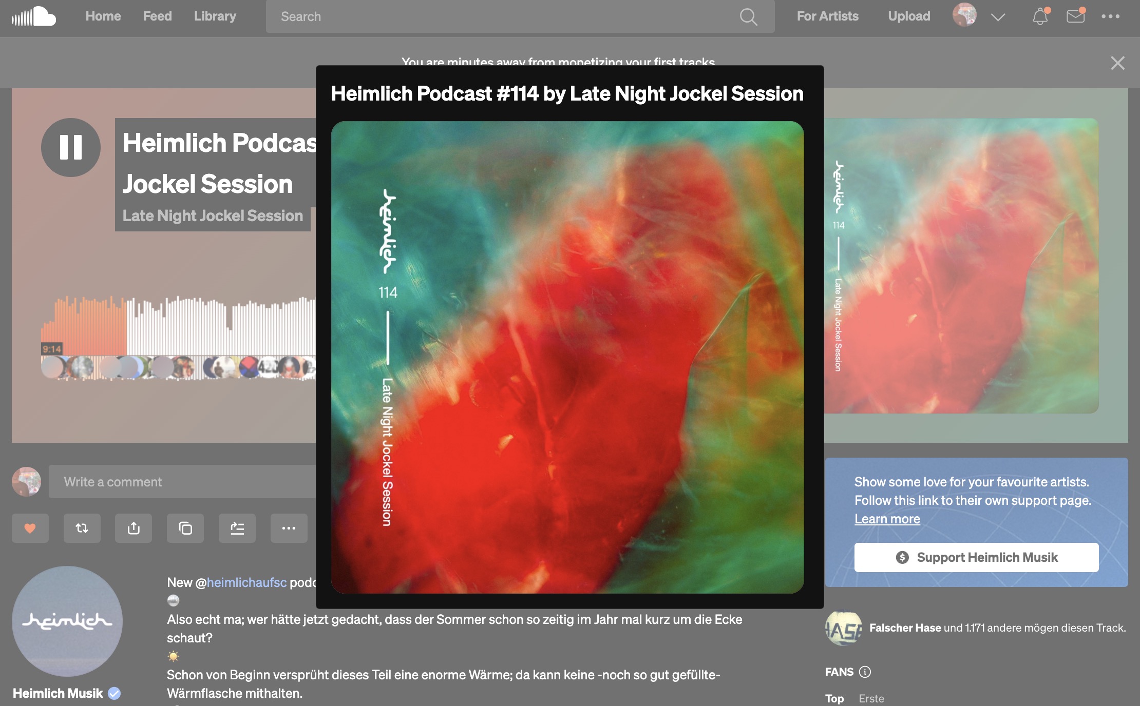 Heimlich Podcast #114 by Late Night Jockel Session – Das ...